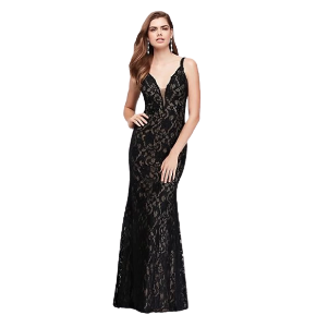Embroided Sheat Dress by David’s Bridal