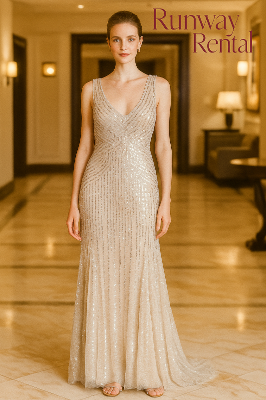 Sequins Evening Dress